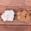 100Pcs Blank Earrings Ear Studs Tags Kraft Paper Display Card Brown 5