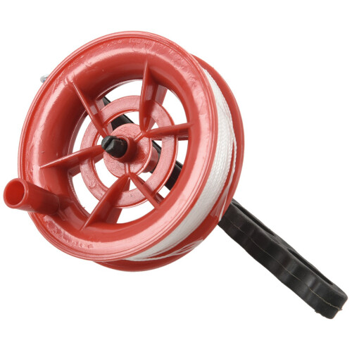 100M Twisted String Line Red Wheel Kite Reel Winder 2