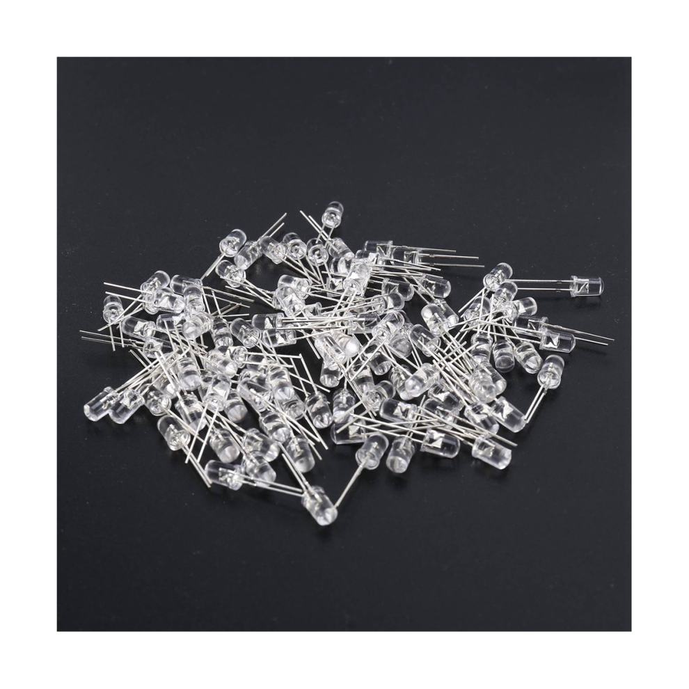 100Pcs 5Mm Round Uv Led Diode Super Bright Color 4713408178931