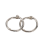 100Pcs 19Mm Loose Leaf Binder Rings for Scrapbook/Album/Craft 3