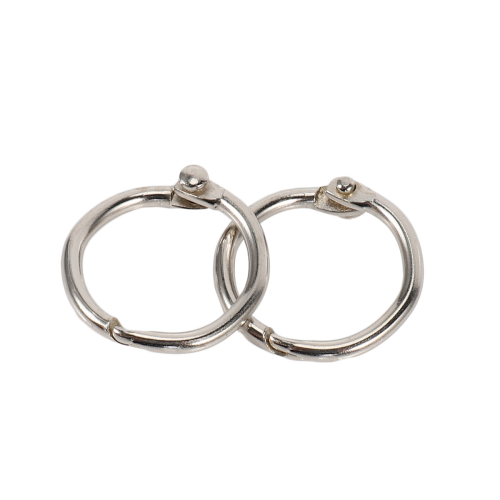 100Pcs 19Mm Loose Leaf Binder Rings for Scrapbook/Album/Craft 2
