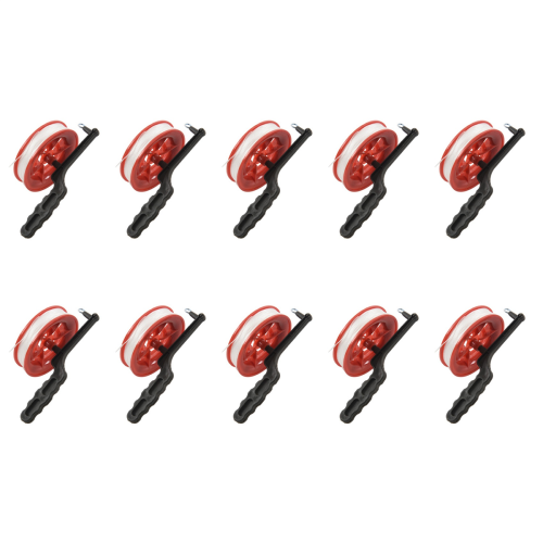 100M Twisted String Line Red Wheel Kite Reel Winder