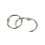 100Pcs 19Mm Loose Leaf Binder Rings for Scrapbook/Album/Craft 4