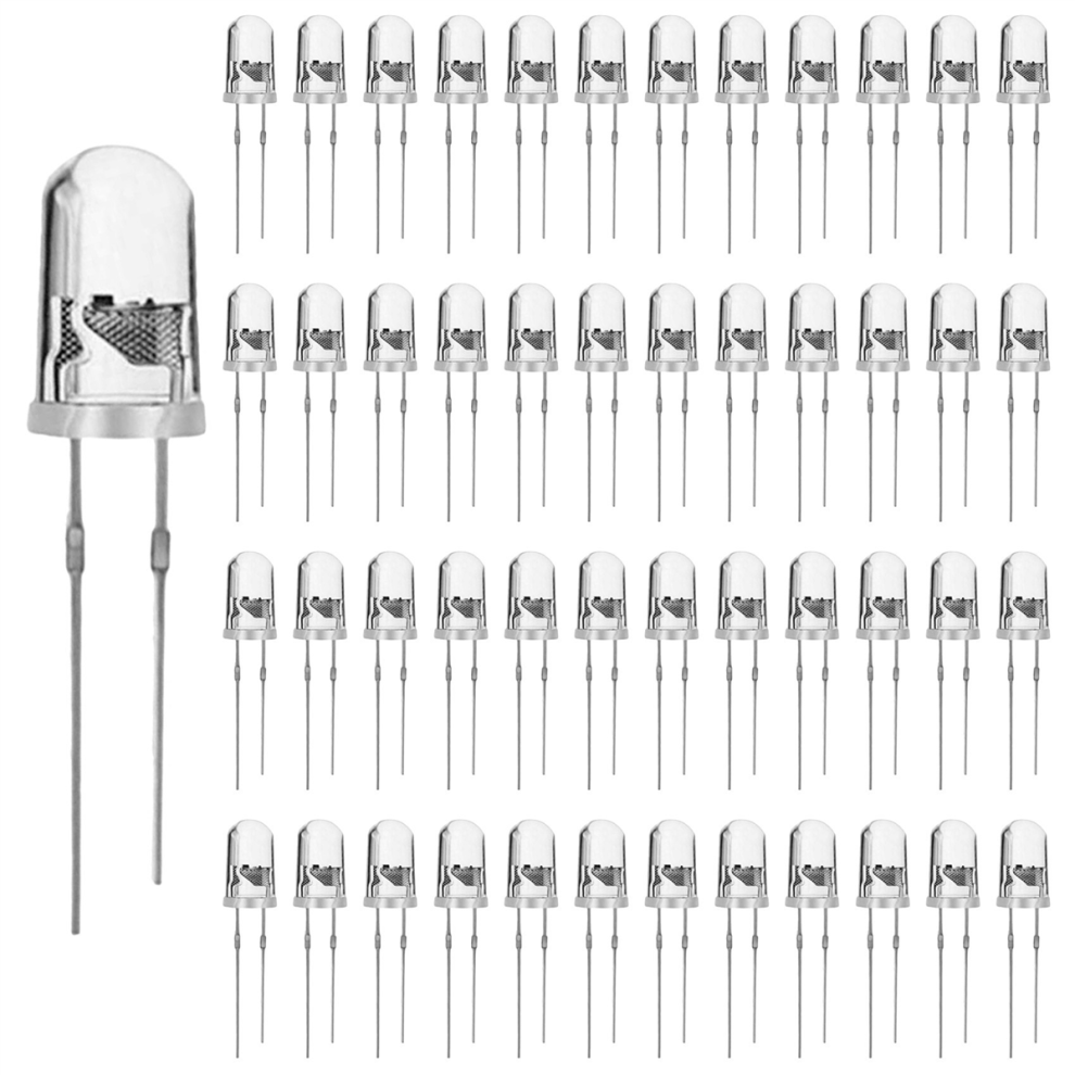 100Pcs 5Mm Round Uv Led Diode Super Bright Color 4711434723255