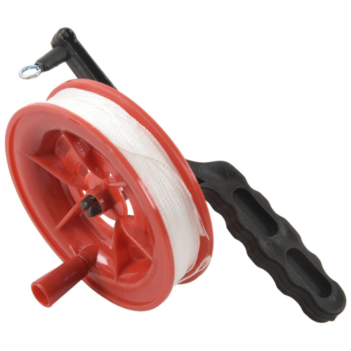 100M Twisted String Line Red Wheel Kite Reel Winder 1