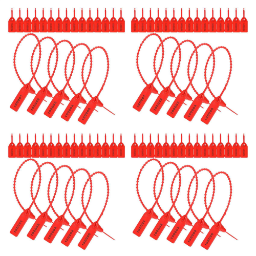 1000 Pcs Plastic Tamper Seals Tags Security Tags