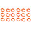 100Pcs Chicken Identification Leg Bands Tags Poultry Clip-on Rings 1
