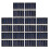 100Pcs Mini Solar Panel 0.5V 100mA Solar Cells Photovoltaic panels 1