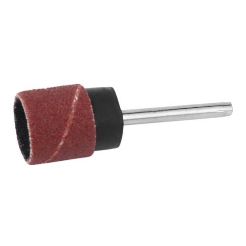 100pc 1/2 Inch Sanding Bands Kit with 2 Sanding Drum Mandrel 1