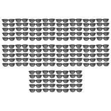 100Pcs Polarized Passive 3D Glasses for Cinema IMIX Screen