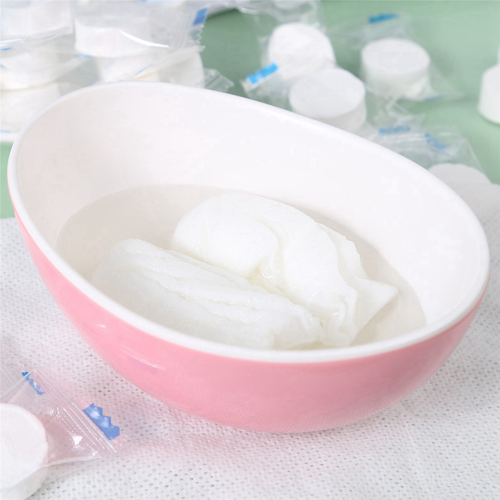 100Pcs Disposable Compressed Towels Tablet Capsules Washcloth 2