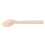 100Pcs Disposable Wooden Spoon Mini Ice Cream Spoon 5