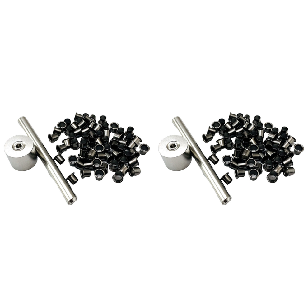 100Pcs K-Sheath Eyelet Rivets Installation Fix Tools 4711434734251