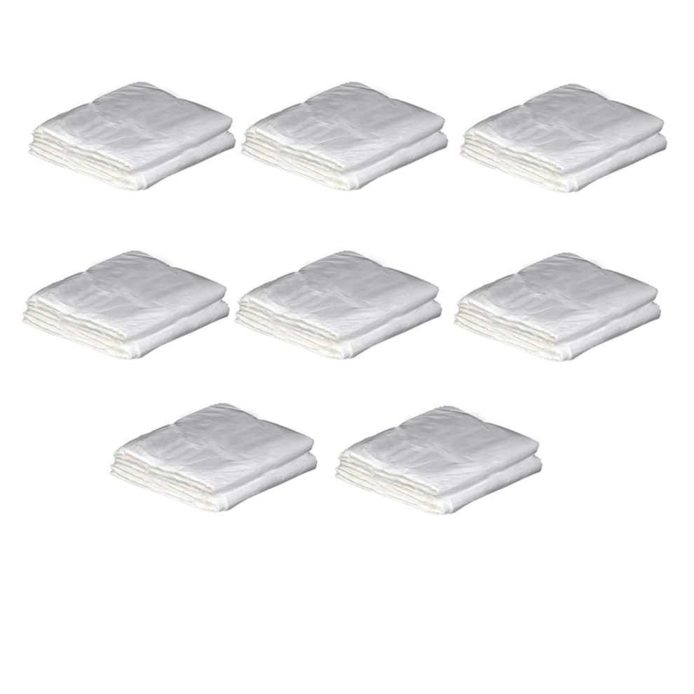 100Pcs PE Apron Disposable Long Barber Cloth Perm Shawl 60X90cm