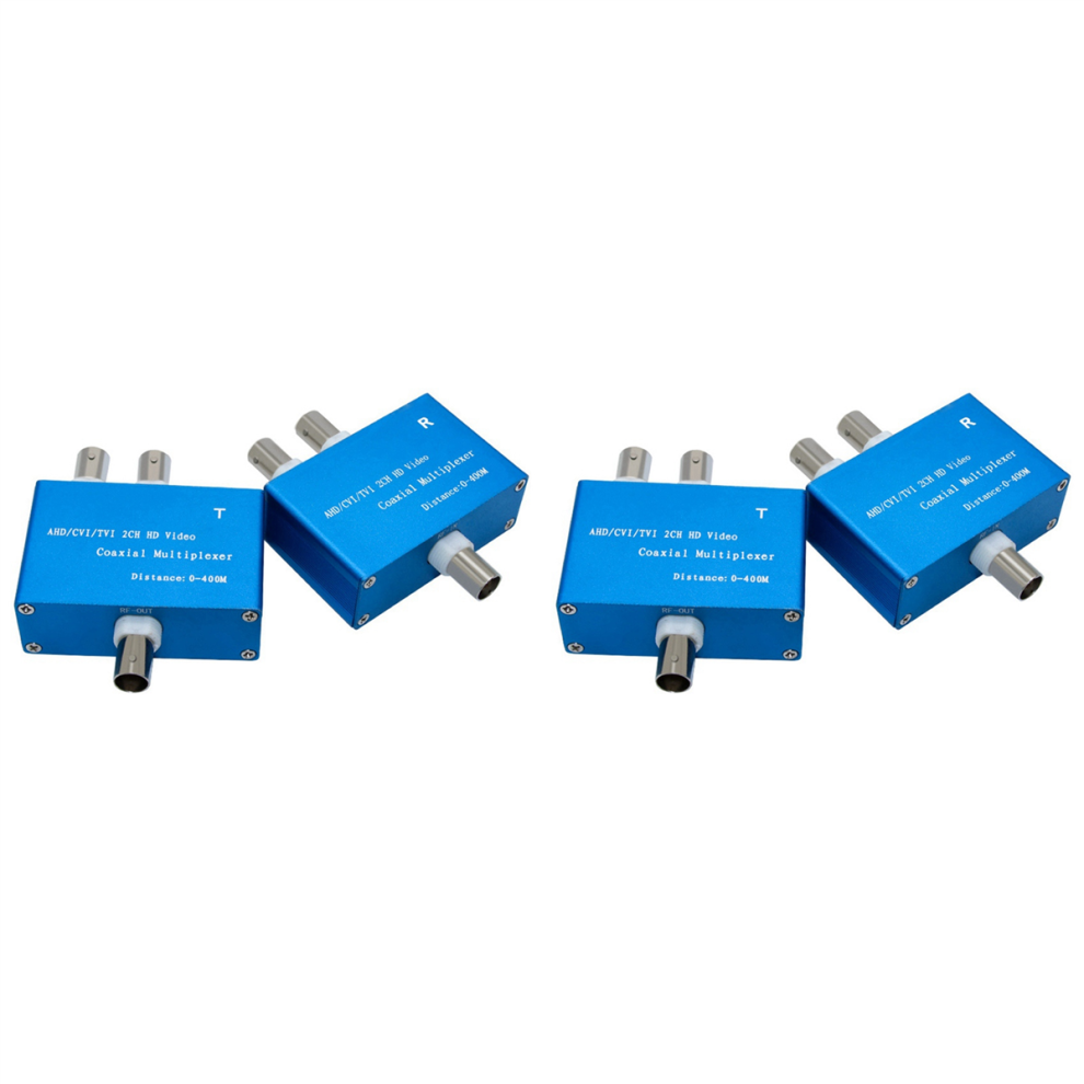 1080P Ahd/Cvi/Tvi / 2Ch Hd Video Coaxial Multiplexer 4711434735845