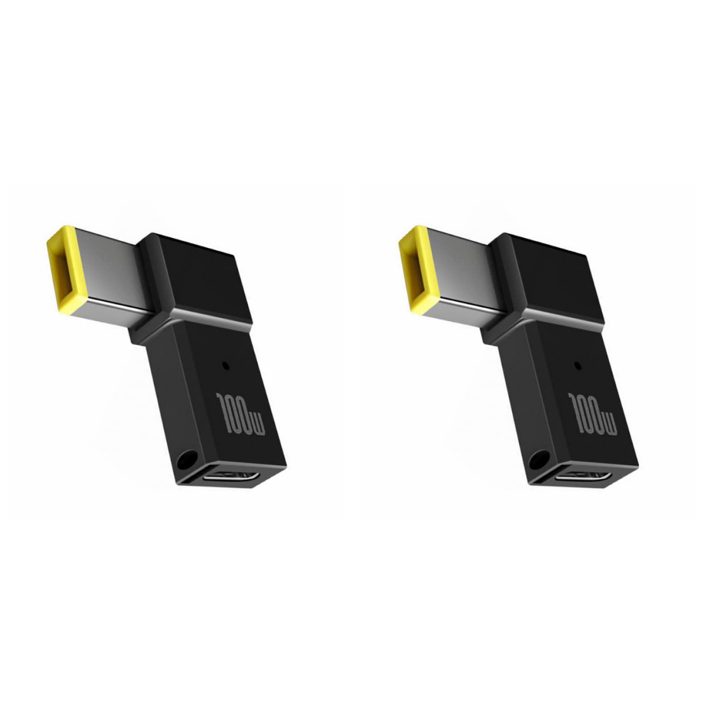 100W Usb Type C Female To Square Pd Plug Converter Usb-C For 4711434745349