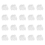 100Pcs Universally Car Disposable Plastic Shifting Lever Cover 1