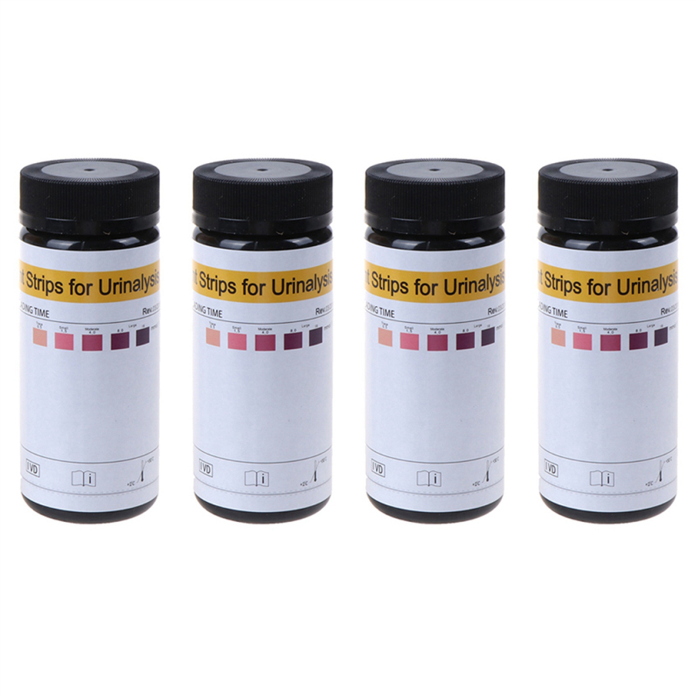 100Pcs/Bottle Ketone Strips Home Ketosis Urine Weight Lose Analysis