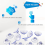 100Pcs Transparent Suction Cups, for Outdoor, Kitchen,Window 20Mm 4