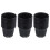 10pcs 3 inch Mesh Pot Net Planting Basket Hydroponic Black 1