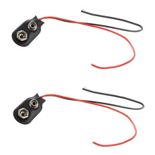 10pc PP3 MN1604 9V 9 Battery Holder Clip Snap On Connector Cable Lead