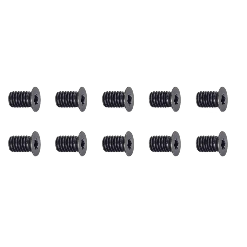 10Pcs 14mm Square Straight Carbide Cutter Insert with M610mm Screws 2
