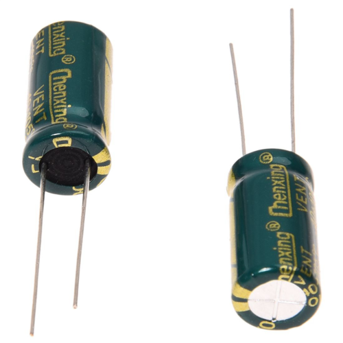 10Pcs 10V 3300UF Motherboard Electrolytic Capacitor Radial 2