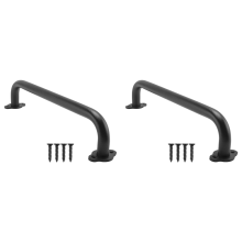 10Inch Metal Industrial Pipe Wall Handrail-Pipe Barn Door Pull Handle