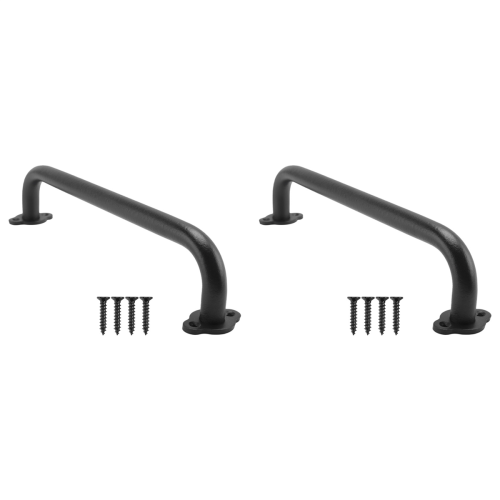 10Inch Metal Industrial Pipe Wall Handrail-Pipe Barn Door Pull Handle