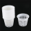10pcs 3 inch Mesh Pot Net Planting Basket Hydroponic white 4