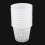 10pcs 3 inch Mesh Pot Net Planting Basket Hydroponic white 3