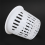 10pcs 3 inch Mesh Pot Net Planting Basket Hydroponic white 6