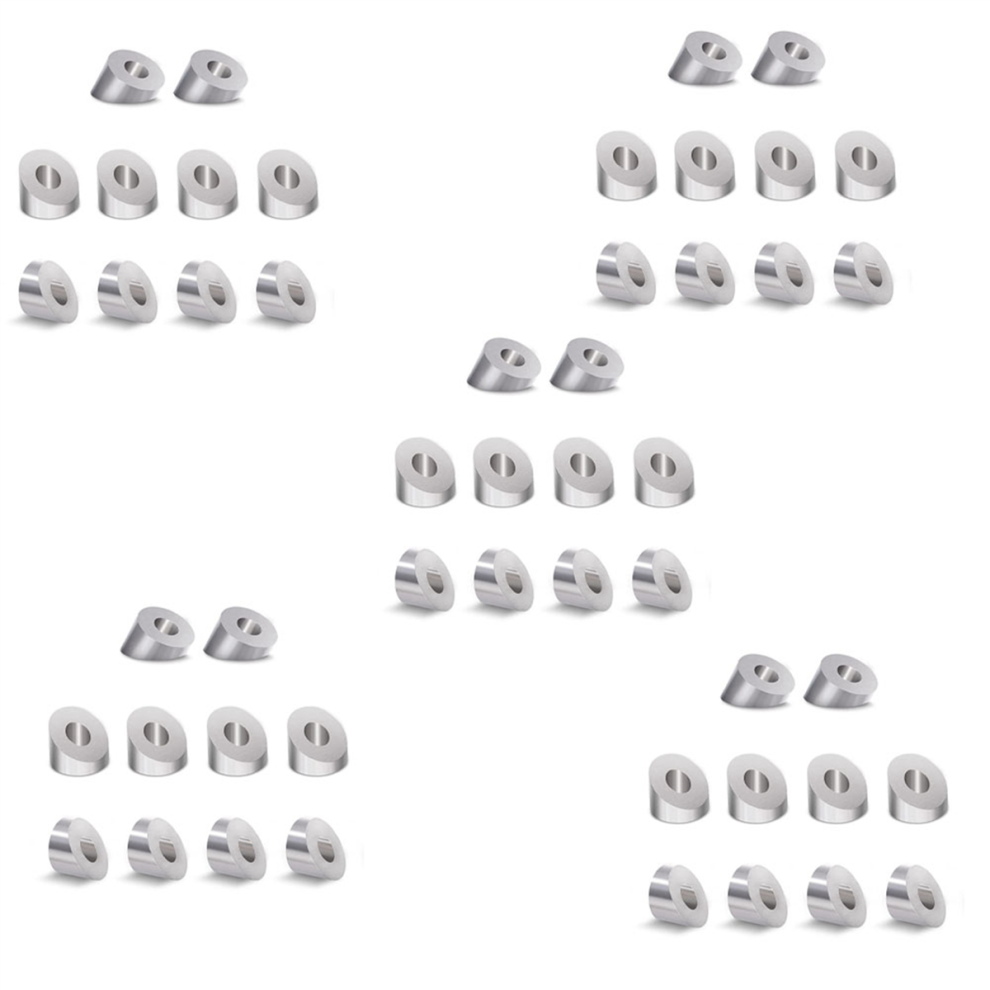 10Pack 30 Degree Stainless Steel Angle Beveled Washer-image-OPC-PJ522DZ-NEW