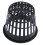 10pcs 3 inch Mesh Pot Net Planting Basket Hydroponic Black 5