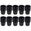 10pcs 3 inch Mesh Pot Net Planting Basket Hydroponic Black 1