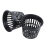10pcs 3 inch Mesh Pot Net Planting Basket Hydroponic Black 4