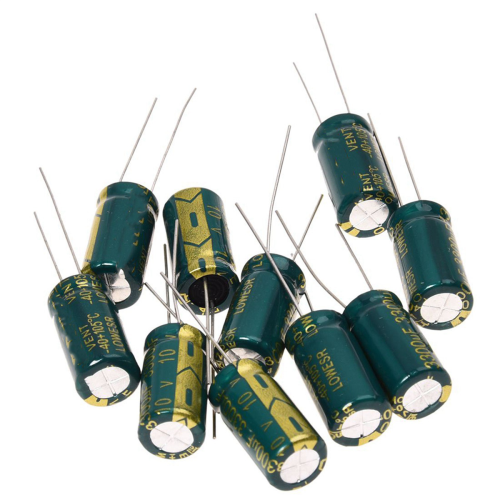 10Pcs 10V 3300UF Motherboard Electrolytic Capacitor Radial 1