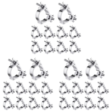 10Pcs 2 Inch Truss O Clamps,Aluminum Stage Light Clamps