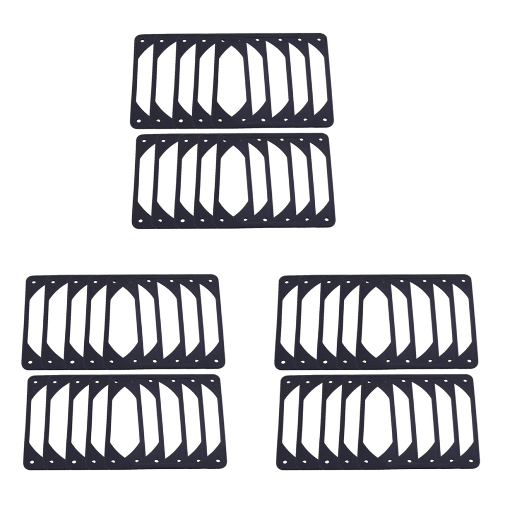 10Pcs 120Mm Anti-Vibration Silicon Fan Gasket Noise Reducing 4711434746599