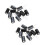 10Pcs black 2200uF 25V Aluminum Electrolytic Capacitors 1