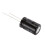 10Pcs black 2200uF 25V Aluminum Electrolytic Capacitors 3