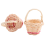 10Pcs Basket Mini Woven Baskets with Handles Plant Pots Containers 4