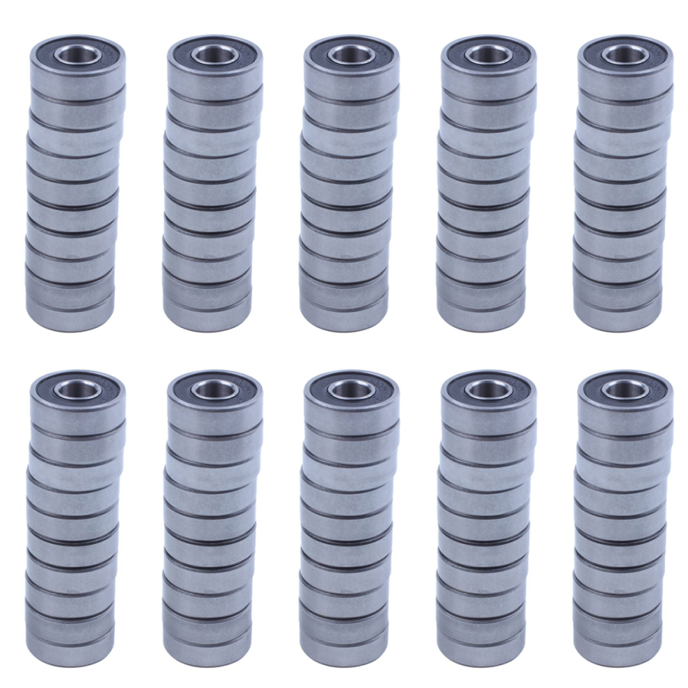 10Pcs 6000Rs Shielded Deep Groove Radial Ball Bearings 10Mmx26mmx8mm 4711434727673
