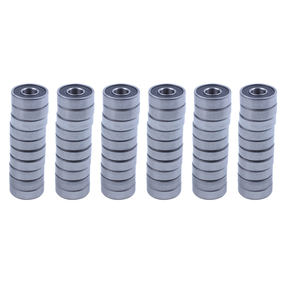 10Pcs 6000Rs Shielded Deep Groove Radial Ball Bearings 10Mmx26mmx8mm 4711434737115