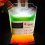10Pcs 400ML Transparent Drink Bag with 10x Stickers Decorations 5
