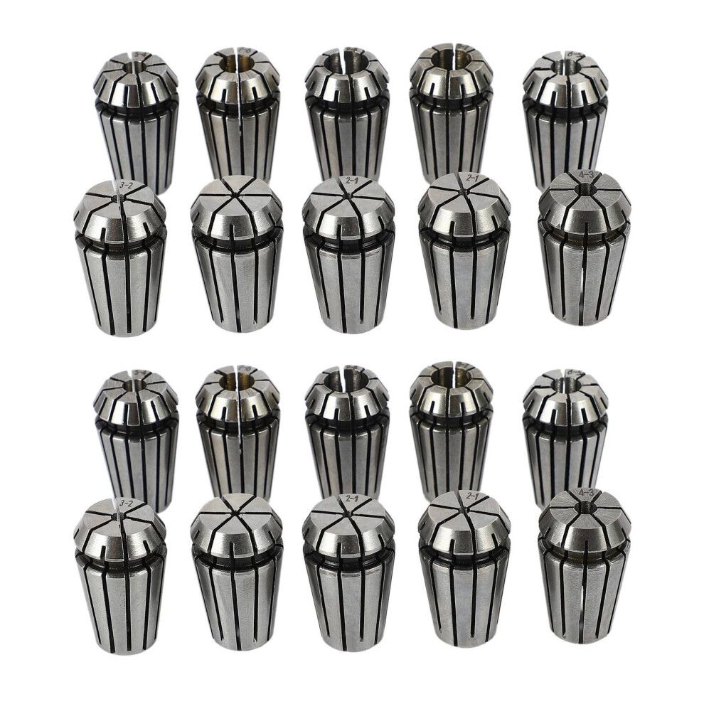 10Pcs Er16 1-10Mm Spring Collet Set For Cnc Milling Lathe Tool 4711434738693