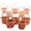 10Pcs Basket Mini Woven Baskets with Handles Plant Pots Containers 3