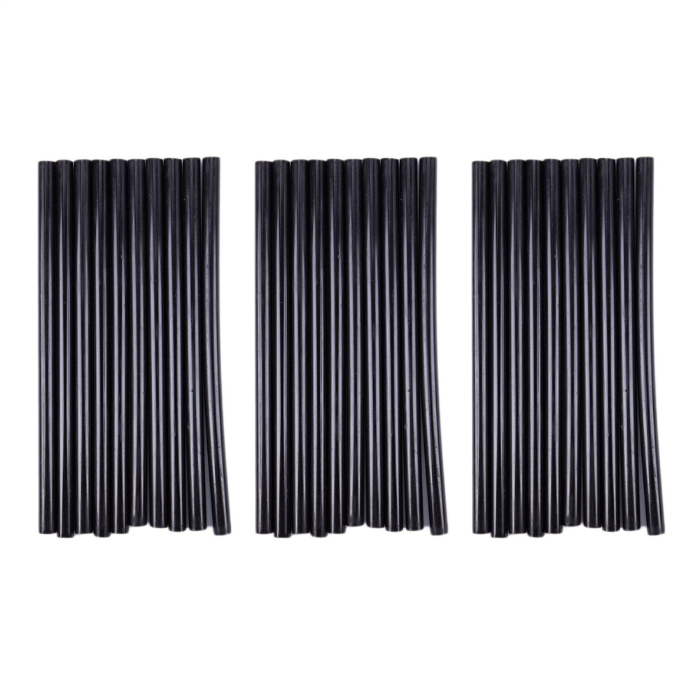10Pcs Hot Melt Glue Adhesive Sticks 150X7mm Black 4713408166884