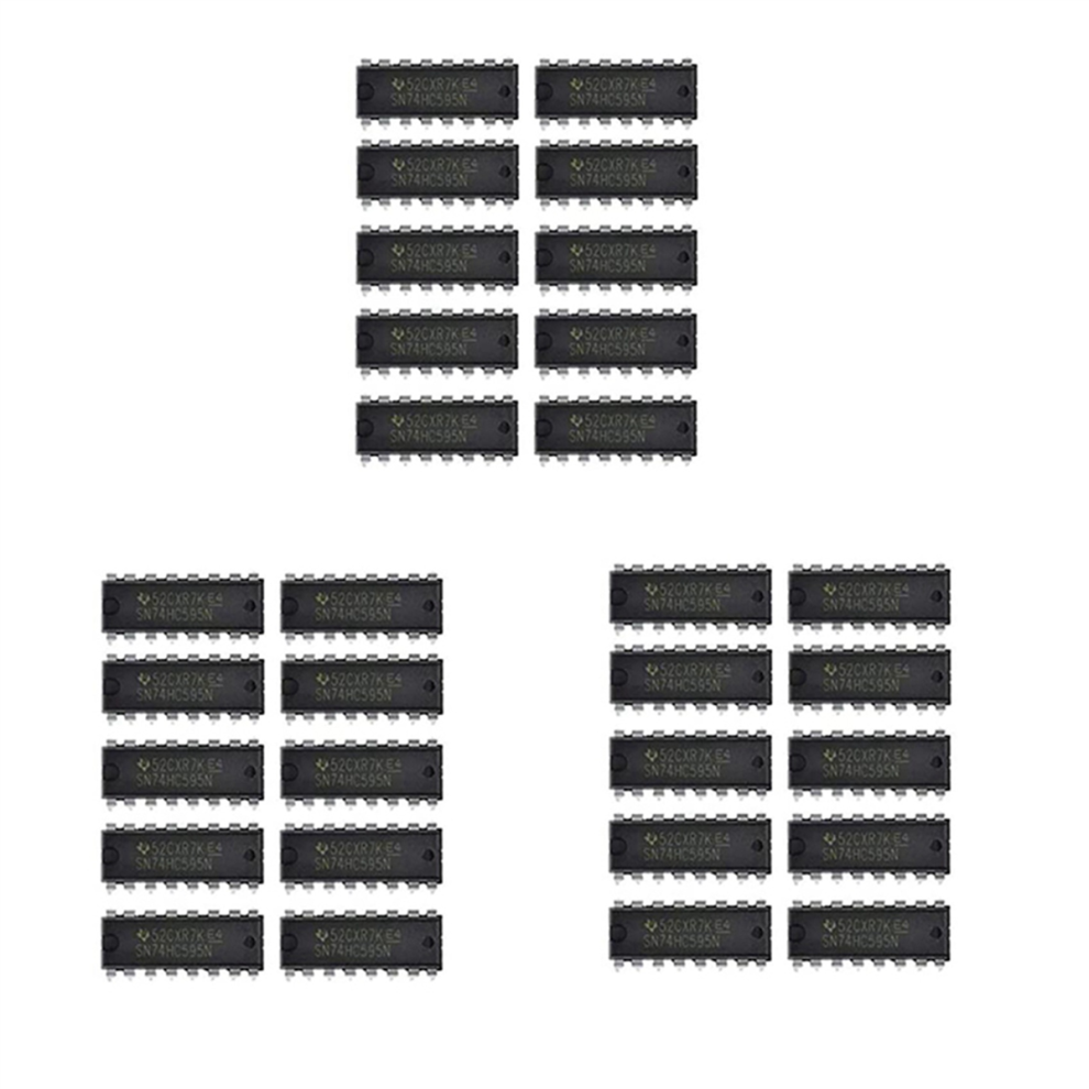 10Pcs Ic 74Hc595 74Hc595n Sn74hc595n Dip-16 Logic-Shift Register 4713408166990