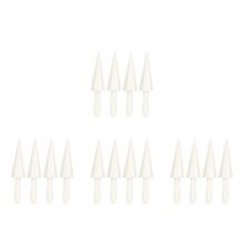 4 Sets Cone Shape Waffle Machine Ice Cream Cone Maker ABS 4 Pieces x 4